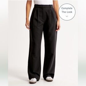 Abercrombie and Fitch A&F Sloane Tailored Pant Size 2 Black